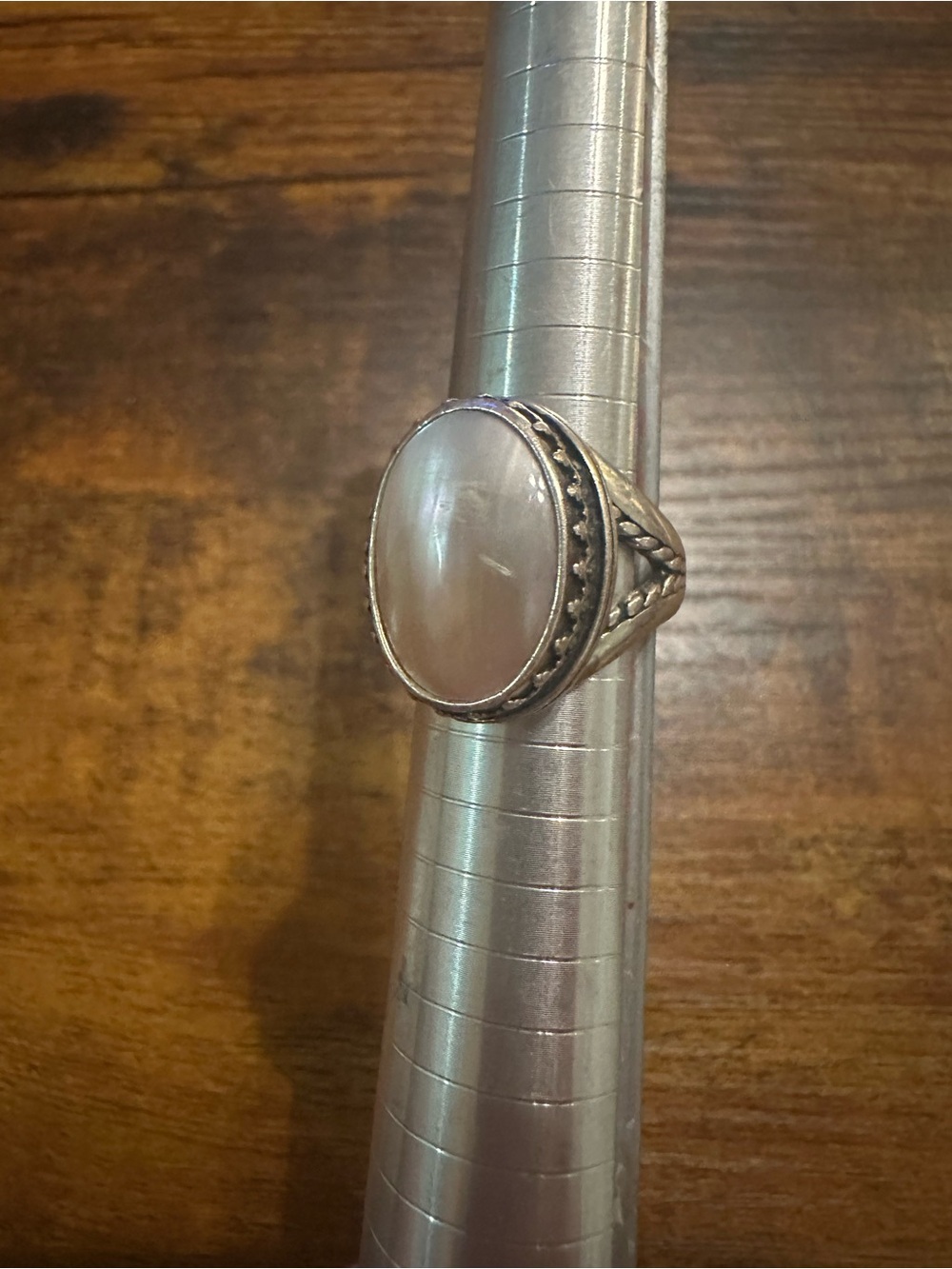Carolyn pollack sterling silver 925 mabe pearl ring size 7